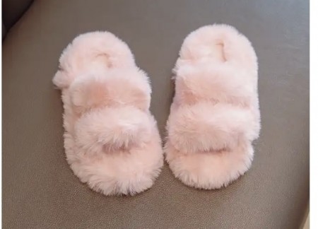 Fluffy slipper kids 